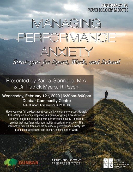 Psychology Month 2020 - Giannone &amp; Myers (F)